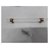 GlideRite 6-1/4" CC Clear Acrylic Satin Gold Cabinet Pulls 4718-160-SG /10 Pack