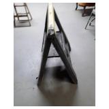 Pastic A-Frame Sawhorse