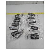 GlideRite 3 in. Center Fluted Cabinet Pull Satin Pewter - 10 pk