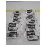 GlideRite 3 in. Center Fluted Cabinet Pull Satin Pewter - 10 pk