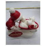 Snowbabies Kitten Courier Figurine - Babies on the Farm Collection