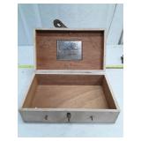 Vintage Hand-Painted Poodle Jewelry Box