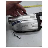 JVC GR-AXM18U Compact VHS Camcorder with 20x Zoom and Case, no charger