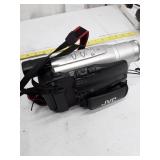 JVC GR-AXM18U Compact VHS Camcorder with 20x Zoom and Case, no charger