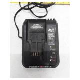 Porter Cable 20V Max Lithium Battery Charger, not sure if works, no way to test.
