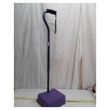 Medline Offset Handle Fashion Canes, Purple