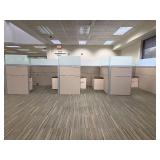 Modern Office Cubicle Set