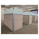 Modern Office Cubicle Set