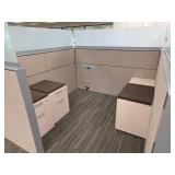 Modern Office Cubicle Set