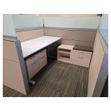 Modern Office Cubicle Set