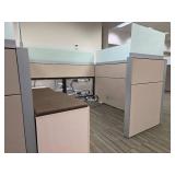 Modern Office Cubicle Set