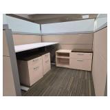 Modern Office Cubicle Set
