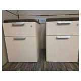 Contents of Cubicle, (2) Filing Cabinet, and Long Filing Cabinet With Shelving