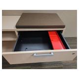 Contents of Cubical, (2) Filing Cabinets, and Filing Cabinet with Shelving