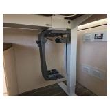 Contents of Cubicle, Height Adjustable Desk, Storage Filing Cabinet, (2) Small Filing Cabinets