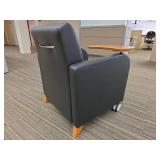Mobile Rolling Chair with Tablet Arm