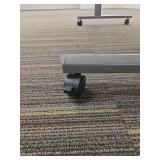 (2) Modern Office Desk on Wheels