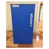 (3) Commercial Recycling Bin Set
