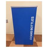 (3) Commercial Recycling Bin Set
