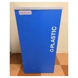 (3) Commercial Recycling Bin Set