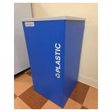 (3) Commercial Recycling Bin Set