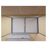 Lockable Bulletin Board with Keys
