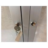 Lockable Bulletin Board with Keys