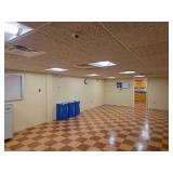 Ceiling Tiles, Bulletin Board, Clock, First Aid Kit