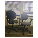 (2) Professional Ergonomic Office Task Chairs