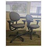 (2) Professional Ergonomic Office Task Chairs