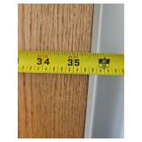 Commercial Grade Oak Door with Schlage Hardware