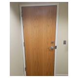 Commercial Wood Door with Falcon Lock System