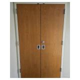 Commercial Grade Wood Door with Schlage Lock