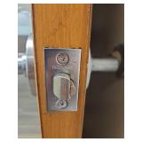 Commercial Oak Door with Schlage Lock