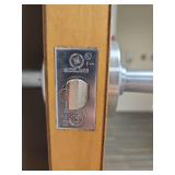 Commercial Grade Wooden Door with Schlage Hardware