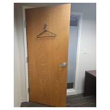 Commercial Grade Wooden Door with Schlage Hardware