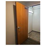 Commercial Wood Door with Hardware