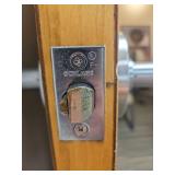 Commercial Grade Solid Core Door with Schlage Hardware