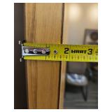 Commercial Grade Solid Core Door with Schlage Hardware