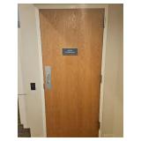Commercial Wood Door with Hardware