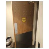 Commercial Wood Door with Hardware