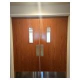 Commercial Wood Door with Hardware