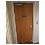 Commercial Door with Schlage Hardware Set