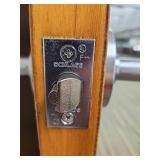 Commercial Grade Wood Door with Schlage Hardware