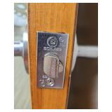 Commercial Grade Wood Door with Schlage Hardware Set
