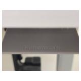 Humanscale Height-Adjustable Desk with Cushioned File Cabinet