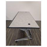 Mobile Folding Training Table with Cable Management