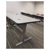 Professional Conference Room Setup with Power Management