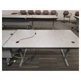 Professional Conference Room Setup with Power Management