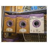 CommScope Uniprise Cat5e Network Cable Lot W/ 2 Shelves